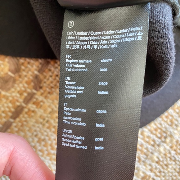 Maje Jelfie Leather Horsebit mini skirt - Picture 8 of 11